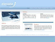 Tablet Screenshot of elevatemobile.com
